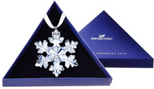 2016 Swarovski Snowflake STAR Annual Christmas ORNAMENT Holiday NEW Box SEALED