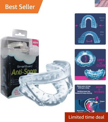 Adjustable Snore Reducing Oral Appliance   Ensuring Peaceful Sleep Every Night