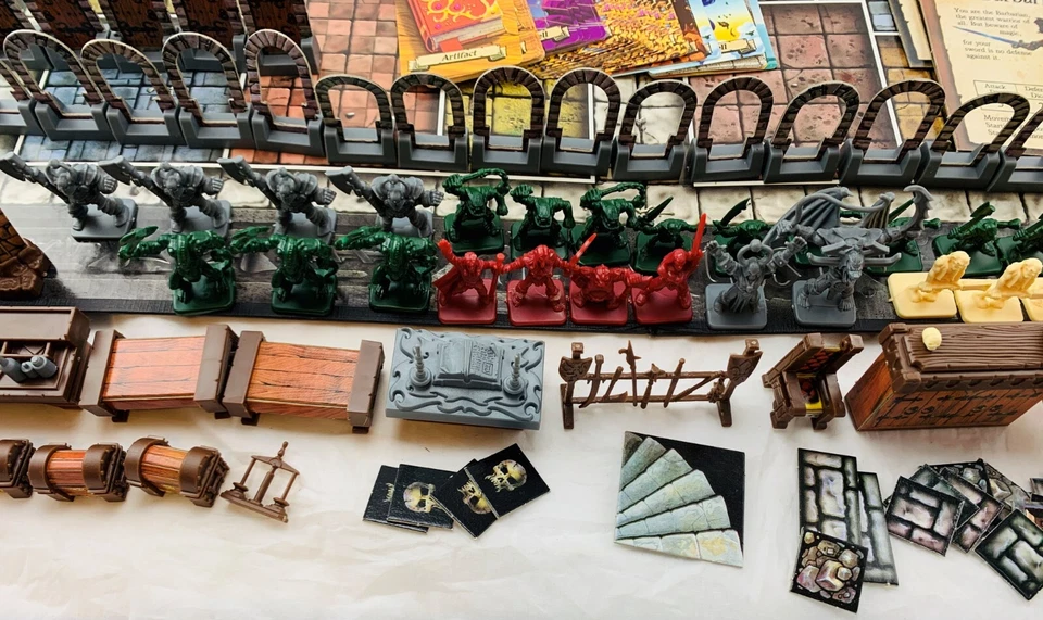 1989 Hero Quest Board Game HeroQuest Milton Bradley Complete Very Good Cond - Image 4 of 4