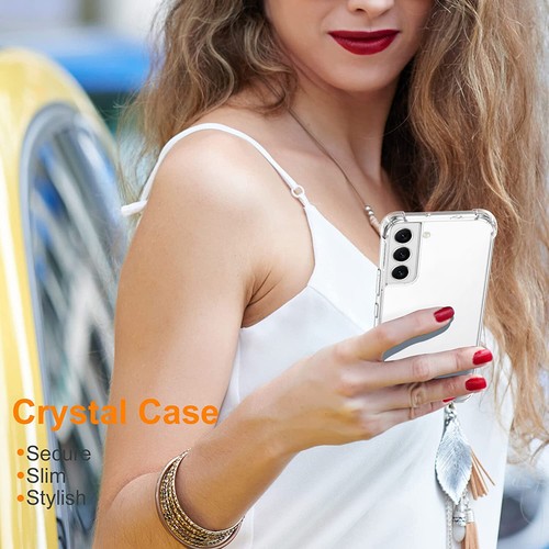 Shockproof Clear Case For Samsung Galaxy S22 | S22+ S22 Ultra Slim Hybrid Cover - Picture 10 of 12