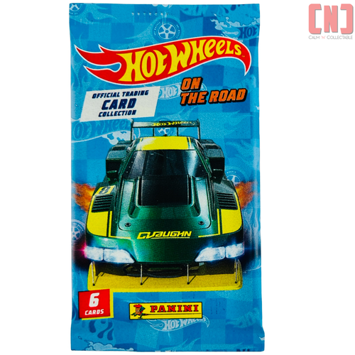 Panini Mattel Hot Wheels Trading Cards Sealed Box 24 Packs - Picture 7 of 8