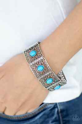 Paparazzi CAKEWALK DANCING blue bracelet