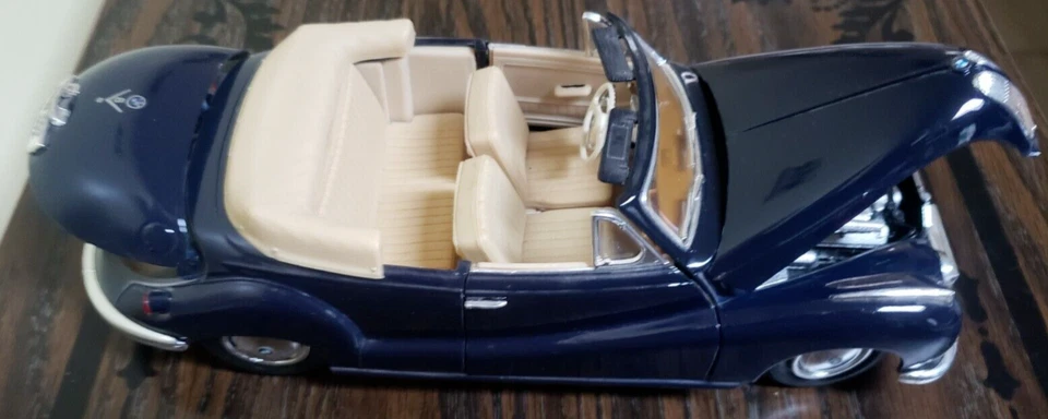Maisto Die-cast modelo coche clásico 1955 BMW 502 exhibición coleccionable automóvil Na Foto 2 de 4