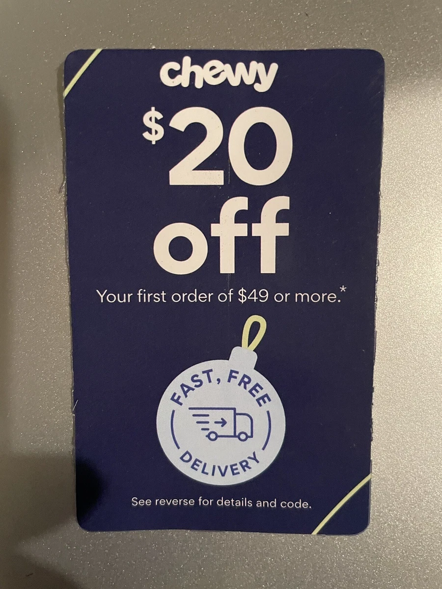 Chewy on sale coupons 2020