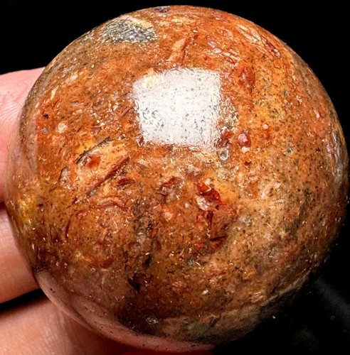 109g WOW! NATURAL RARE PIETERSITE CRYSTAL Pietersite SPHERE BALL HEALING r744 - Picture 2 of 8