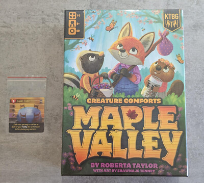 Maple Valley Kickstarter English Edition by Kids Table Board Gaming + promo CC
