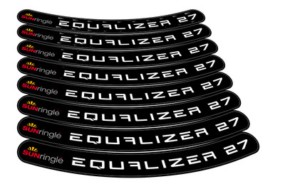 New custom SunRims INFERNO 25 27 29 31 rims stickers decals mtb bike