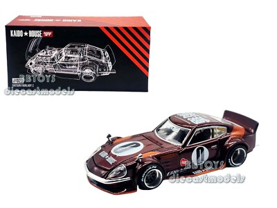Mini GT x Kaido House 1:64 Datsun KAIDO Fairlady Z Dark Red