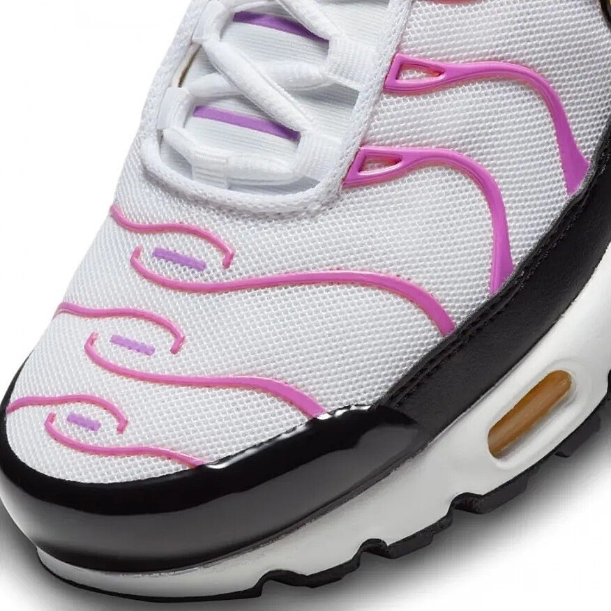 NIKE Men 9.0US Wmns Air Max Plus White/Black/Purple/Light NIKE Men 9.0US Wmns Air Max Plus White/Black/Purple/Light