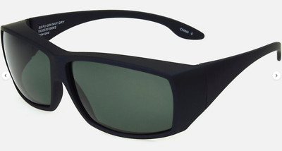 Solar Shield FO-005 LUCAS NVY GRY/MBLK  &OLV AMB FIT OVERS