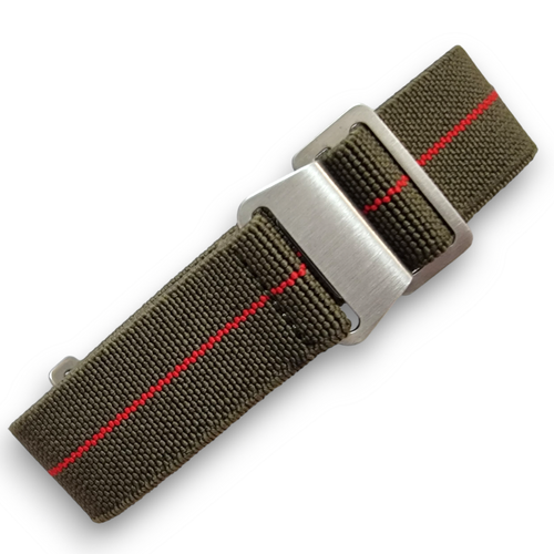 Marine Nationale Watch Strap Band Parachute Elastic Nylon NATO MOD 18 20 22 mm - Picture 70 of 246