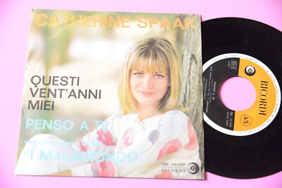 ''CATHERINE SPAAK 7'''' DIESE ZWANZIG JAHRE MIO ORIG ITALIEN 1964 NM !!!!!!!''