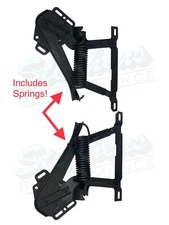 70-74 Mopar E-Body Hood Hinges (Pair) Includes Springs 310-1570-P Challenger