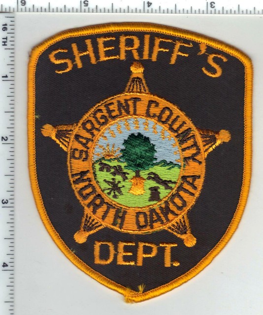 Sargent County Sheriff's Dept. (North Dakota) 2nd Issue Shoulder Patch