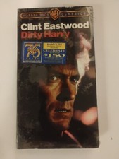 VTG Dirty Harry VHS Video Tape Clint Eastwood 1992 Warner Factory Sealed New