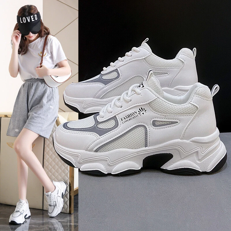 Sepatu platform hotsell sneakers