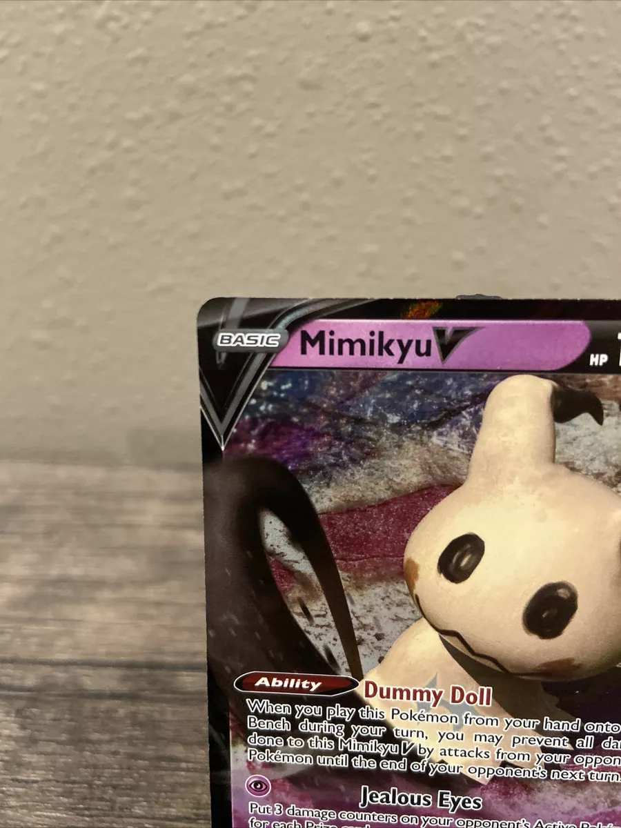 Pokemon : SWSH BRILLIANT STARS MIMIKYU V 068/172 ULTRA RARE