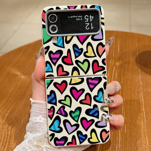 Love Heart Case For Samsung Galaxy Z Flip6 Flip5 4 3 TPU Hybrid Magsafe Cover - Picture 18 of 18