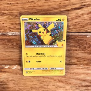 x7 Lot Pokemon Pikachu HOLO 25th Anniversary Stamped McDonald’s Promo