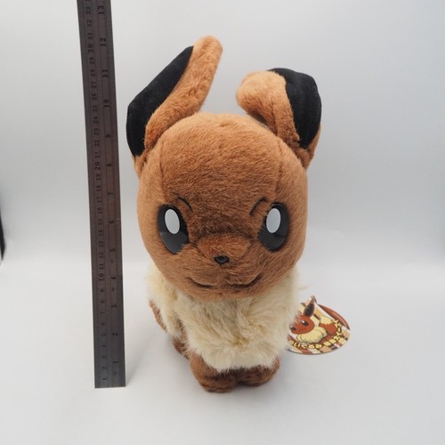 Eevee MC1206 Pokemon Center 2013 Fuzzy Plush 12" Life Size TAG Toy Doll Japan - Picture 4 of 11
