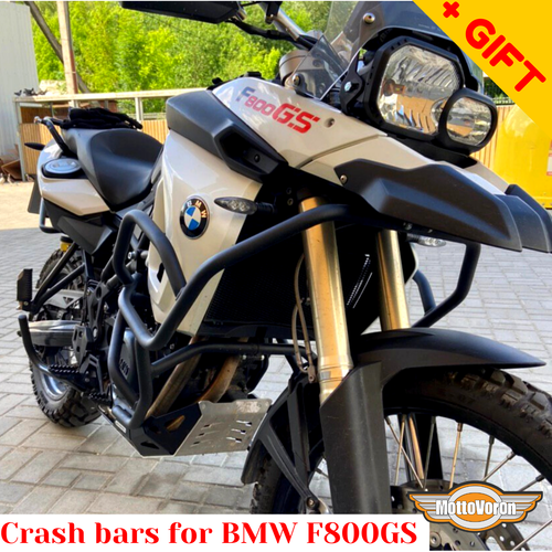 For BMW F800GS crash bars engine guard F 800 GS (2008-2012), Bonus - Foto 5 di 12