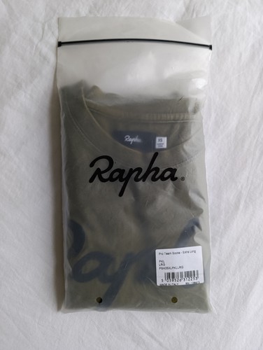 RAPHA Embroidered Logo Pro Cycling T-Shirt Discontinued Rare Green Black XS - Picture 11 of 11