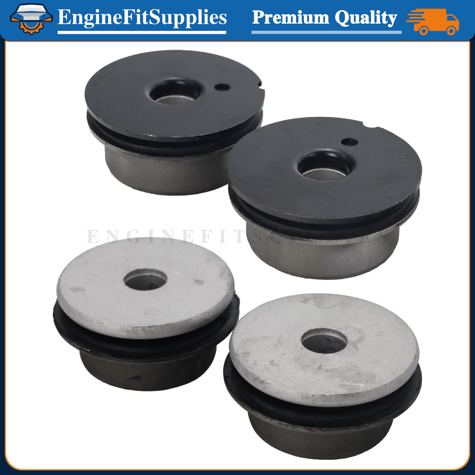 Maserati Quattroporte 2009-2013 Front Upper Control arm bushings 4 pcs P/N 980139889