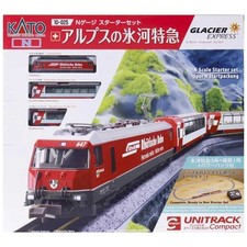 KATO 10 025 N-Gauge starter set Alps Glacier Express