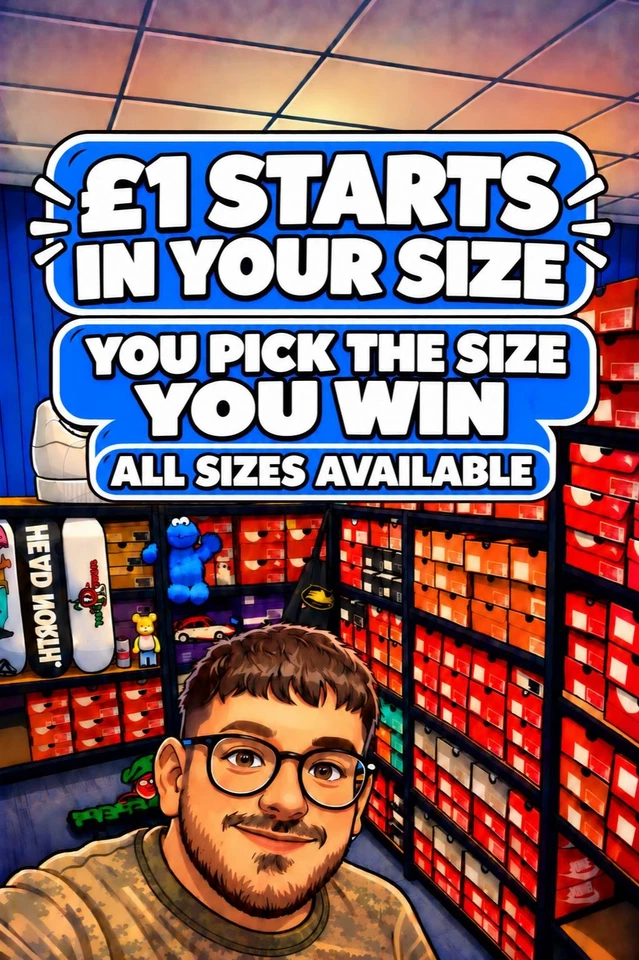 🍒£1 STARTS ON EVERYTHING, YOU CHOOSE YOUR SIZE! | ALL SIZES AVAILABLE🔥