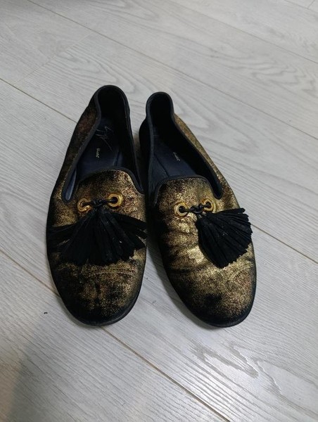 Men Giuseppe Zanotti Heels Gold Velvet 40