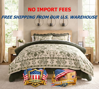 #ad Pottery Barn Lilah Suzani Duvet Cover 100% Cotton Floral Embroidered BRAND NEW $89.99