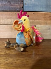Gorro Ty Rooster zodiac, como nuevo con etiqueta como nuevo