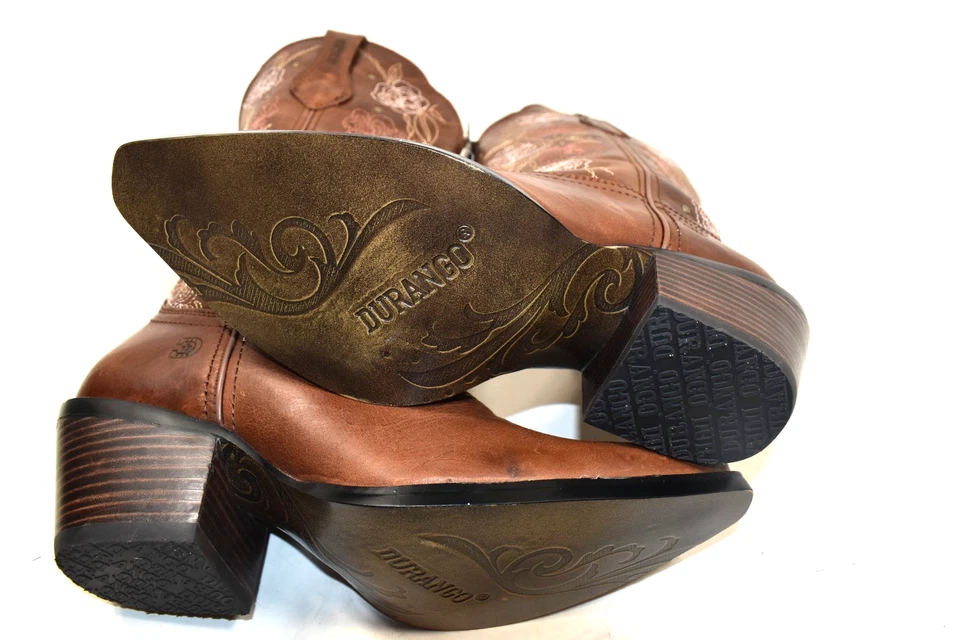 Botas occidentales Durango para mujer 8 M Crush de palisandro STUDDED - punta corta DRD0453 Foto 3 de 4