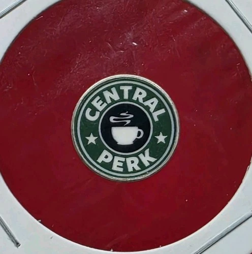 Central Perk FRIENDS - 1 Gram .999 Fine Silver Colorized Mini Round Bar Coin