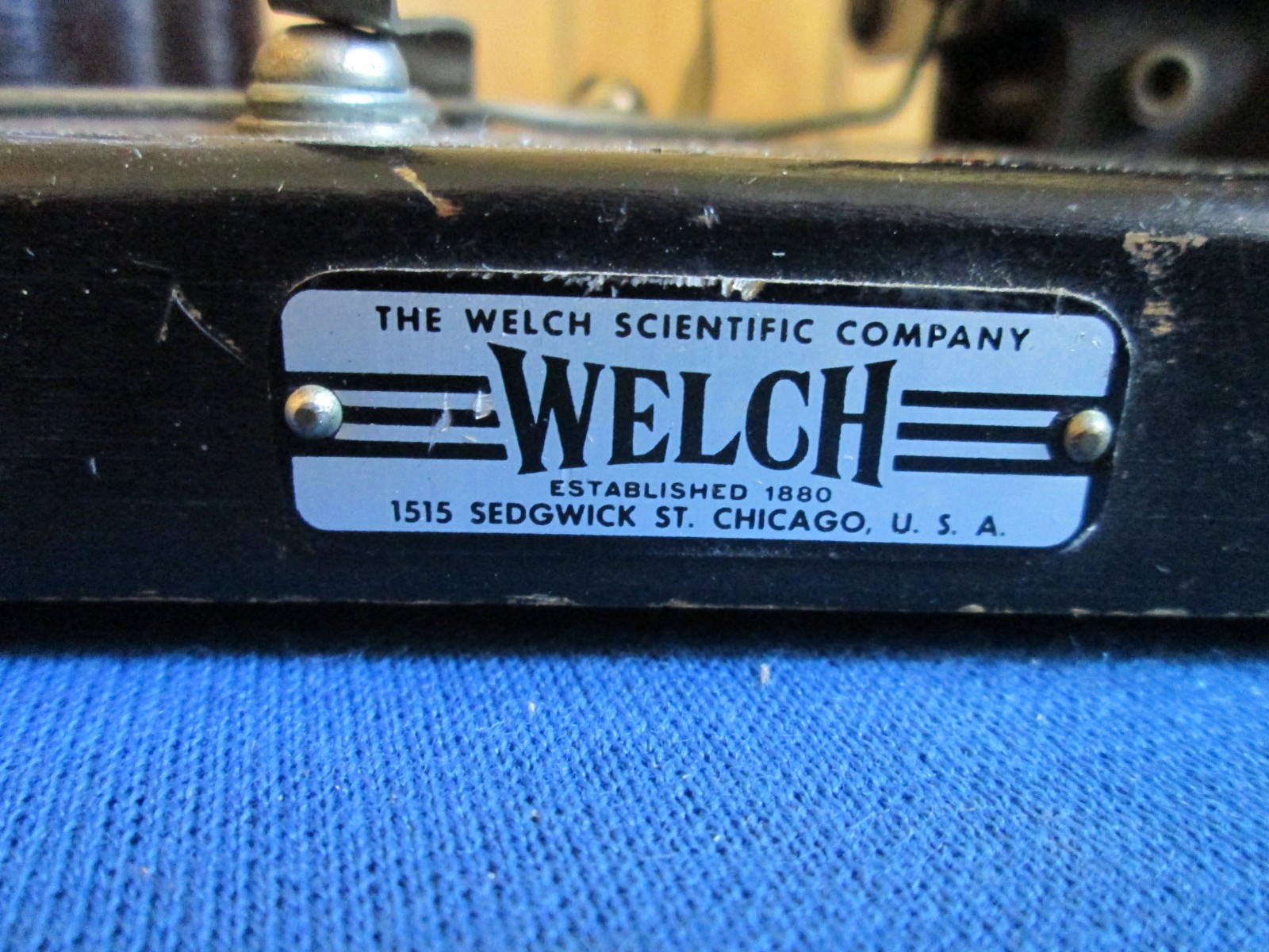 Antique Welch Scientific Hand-cranked Demonstrator Generator