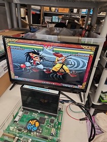 Samurai Shodown V 5 SNK Neo Geo MVS Cartridge 100% Authentic Board Tested