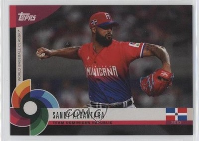 2023 Topps World Baseball Classic Global Stars Black Sandy Alcantara #21 hg4