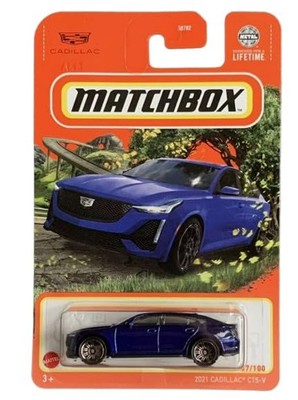2021 Cadillac CT5V Diecast Auto, Blau, 37/100