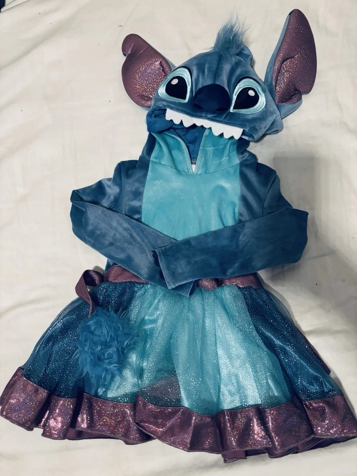 Disney Lilo & Stitch Girls' Small 2T Costume Blue - Image 2 of 2