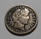 1909-P Barber Dime — photo from another recent sale