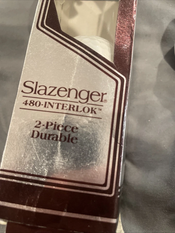 Pelotas de Golf Slazenger 480-Caja de 3 Enclavamiento Nuevas Foto 3 de 3