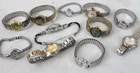 11 Vintage Watch Lot Women's Abalone Paua Shell Seiko Timex Wristwatch Sheffield