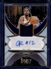 Antonio Reeves RJA-REE Rookie Jersey Auto /199 Panini Select RC Pelicans