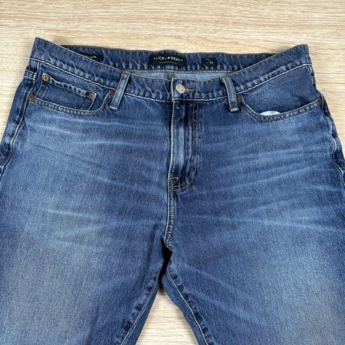 Lucky Brand Jeans Herren 34x32 Blau Denim Medium Stonewashed 410 Athletic Fit - Bild 4 von 8