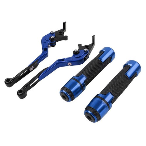 Klappbarer, ausziehbarer Bremskupplungshebel für Kawasaki Ninja 125 2019 Blau - Picture 9 of 10