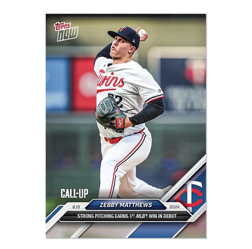 2025 Topps Chrome #277 Zebby Matthews (RC) | eBay