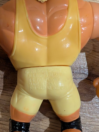 WWE MR PERFECT HASBRO WRESTLING ACTION FIGURE WWF SERIES 3 1991 CURT HENNIG BA - Picture 5 of 5