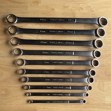 Craftsman Metric Double Box End Wrench Set 12 Point 6mm To 24mm 10pc Made In Usa
