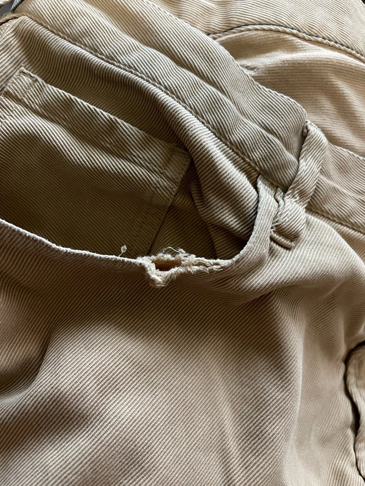 Pantalones Paul Smith Hombre Talla 32 Pana Marrón Adulto Algodón Foto 2 de 4