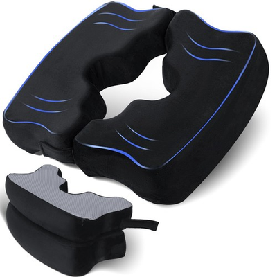 #ad #ad Bed Sore Cushions for Butt Memory Foam Hemorrhoid Pressure Pillow with Cente... $64.89